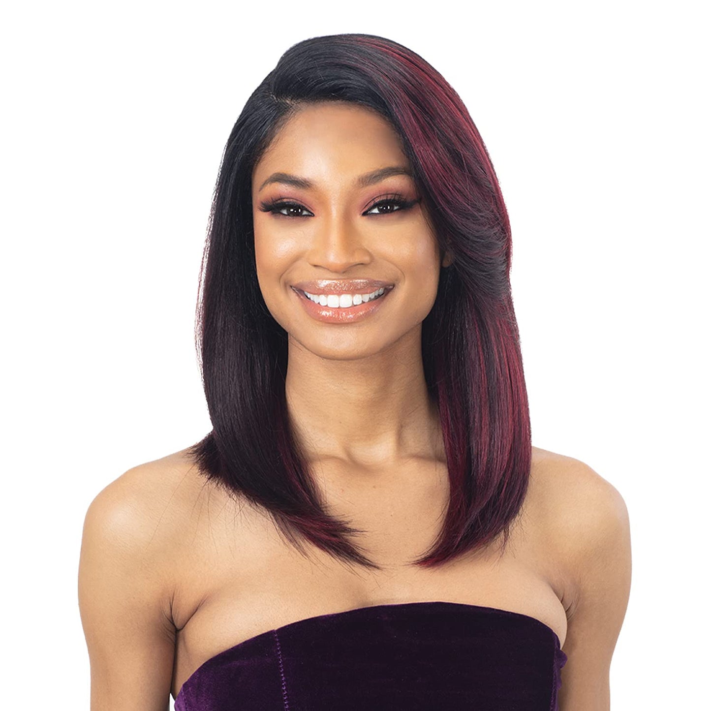 FreeTress Equal Laced HD Lace Front Wig 5" Curved Lace Part Ramona (1)