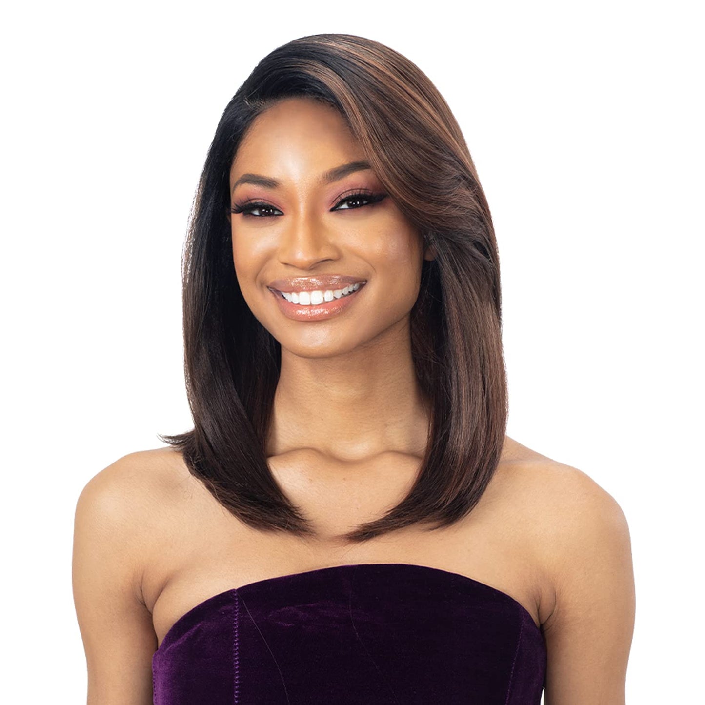 FreeTress Equal Laced HD Lace Front Wig 5" Curved Lace Part Ramona (1)