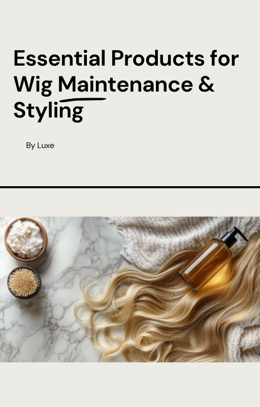 Essential Products for Wig Maintenance & Styling E-book | Luxe Wig Boutique